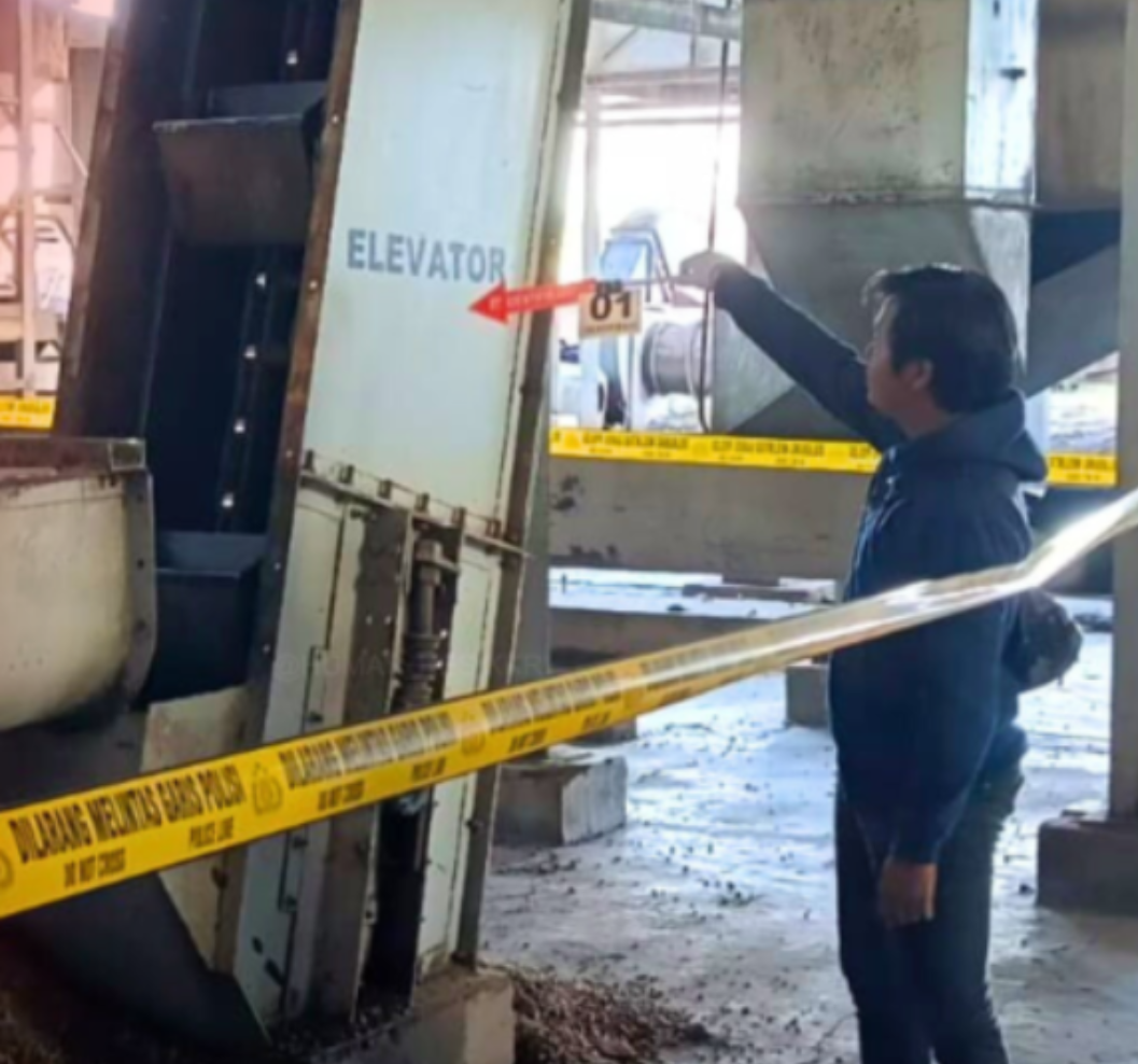 Tragis! Seorang Karyawan Tewas Didalam Mesin CM Elevator, Polisi Lakukan Penyelidikan Intensive