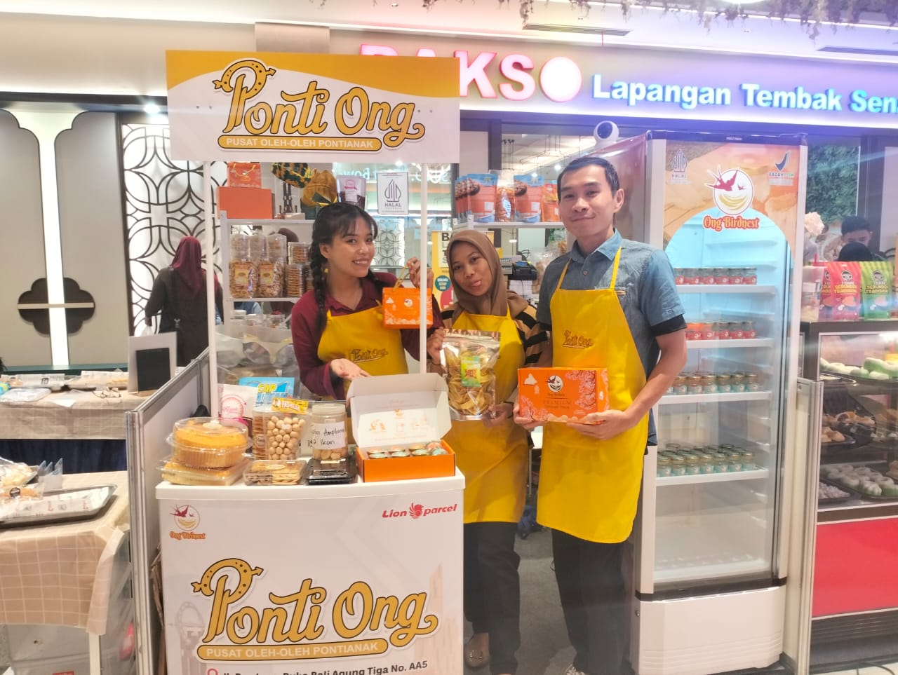 Ponti Ong Hadir di Festival Kuliner Merdeka: Sajikan Oleh-Oleh Khas Pontianak & Sarang Burung Walet Premium