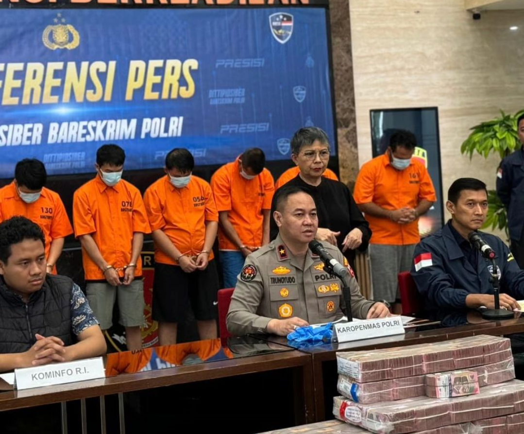 Polri Bongkar Sindikat Judi Online yang Dikendalikan Warga Negara Asing, Perputaran Uang Capai Rp685 M!