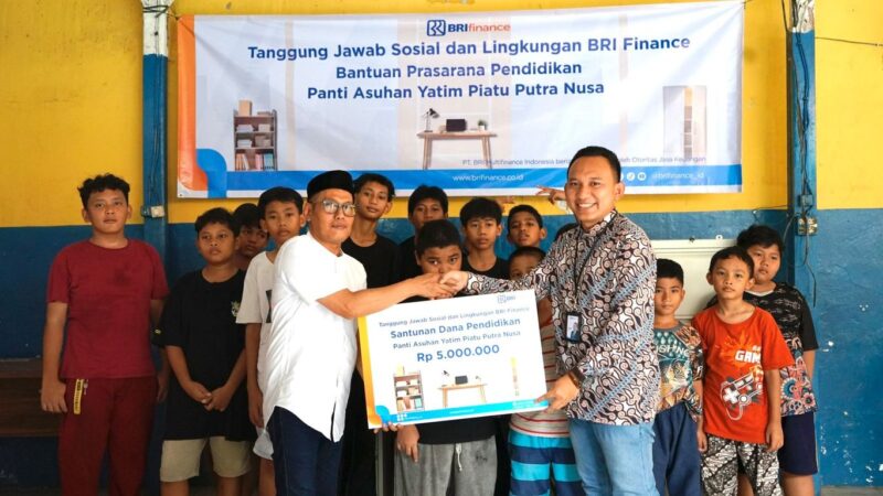 BRI Finance Kembali Tunjukkan Komitmen Di Dunia Pendidikan di Yayasan Putra Nusa
