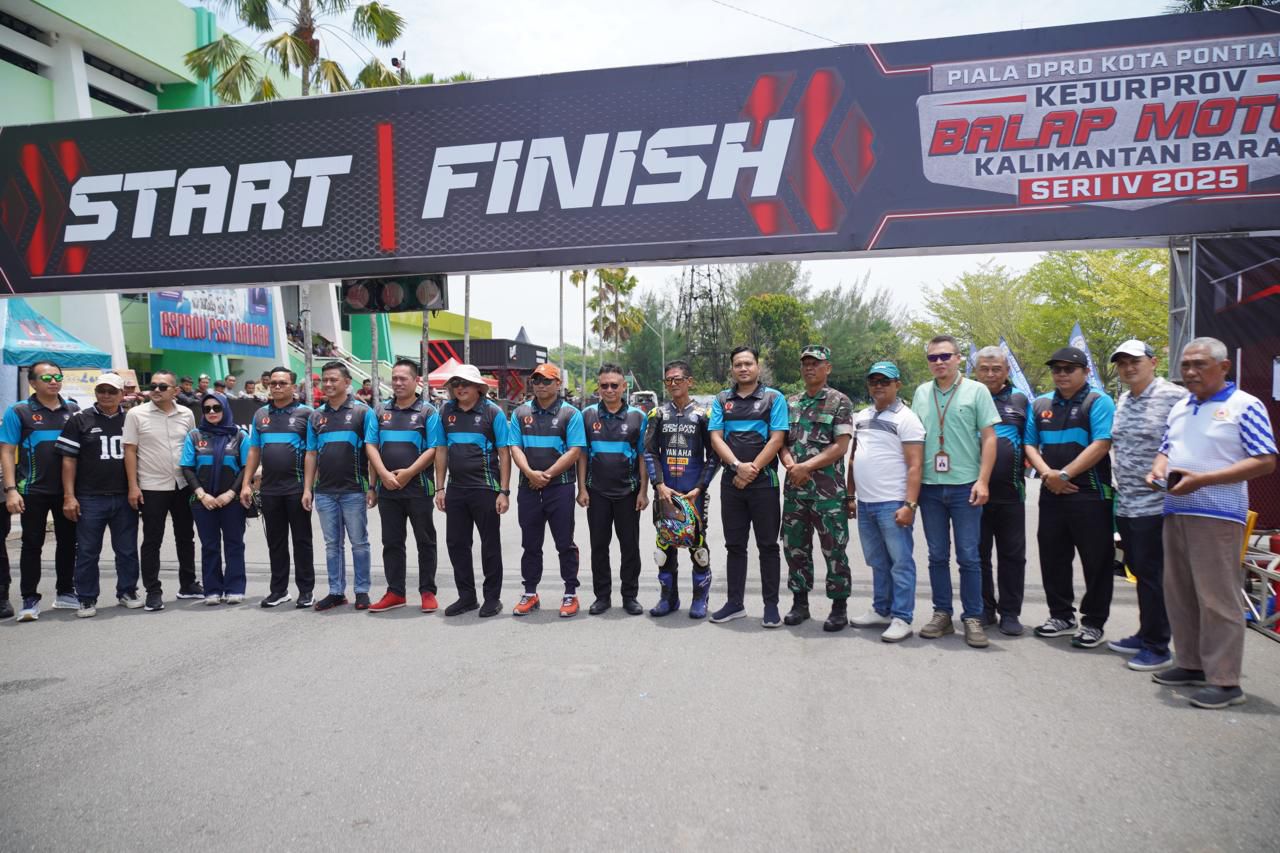 Wali Kota Pontianak Dorong Pembinaan Atlet Muda Lewat Kejurprov Balap Motor Kalbar Seri IV