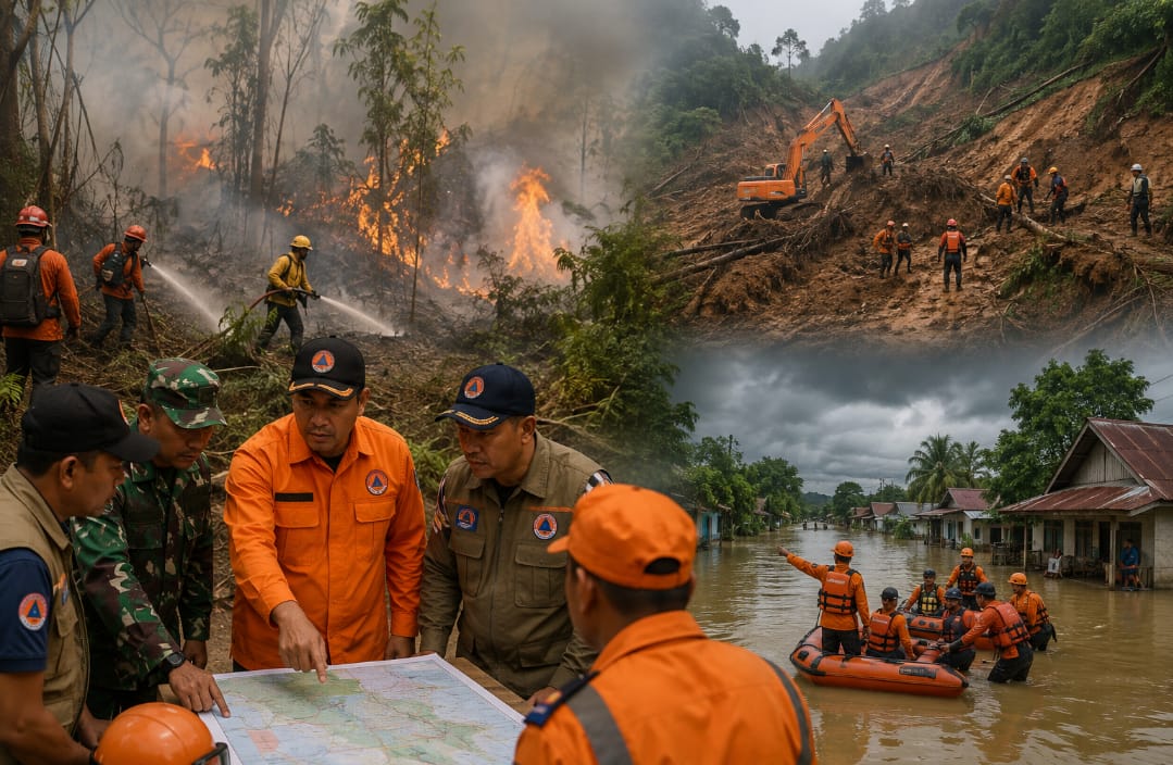 Karhutla Ditangani, Pemprov Kalbar Mulai Antisipasi Banjir dan Longsor