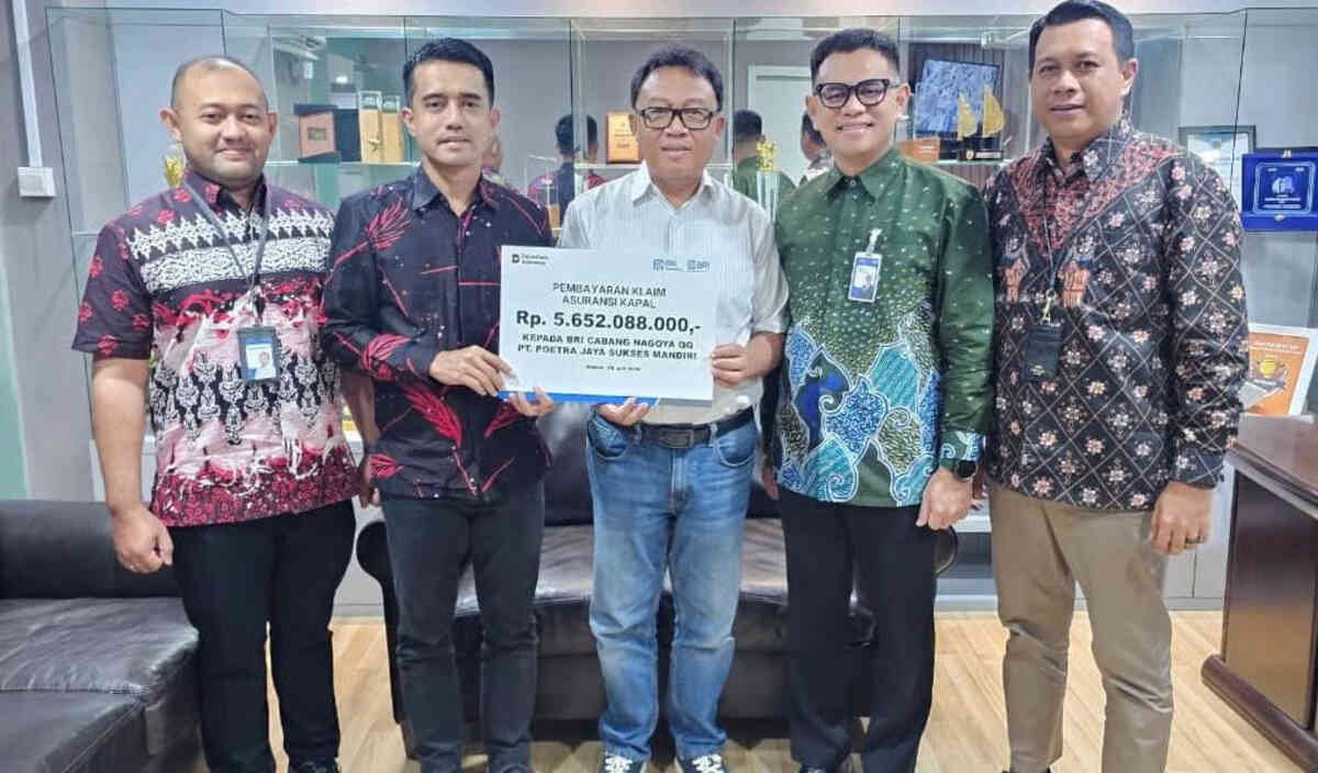 Berikan Pelayanan yang Cepat, BRI Insurance Bayarkan Klaim Asuransi Marine Hull Sebesar Rp. 5 Miliar kepada Na
