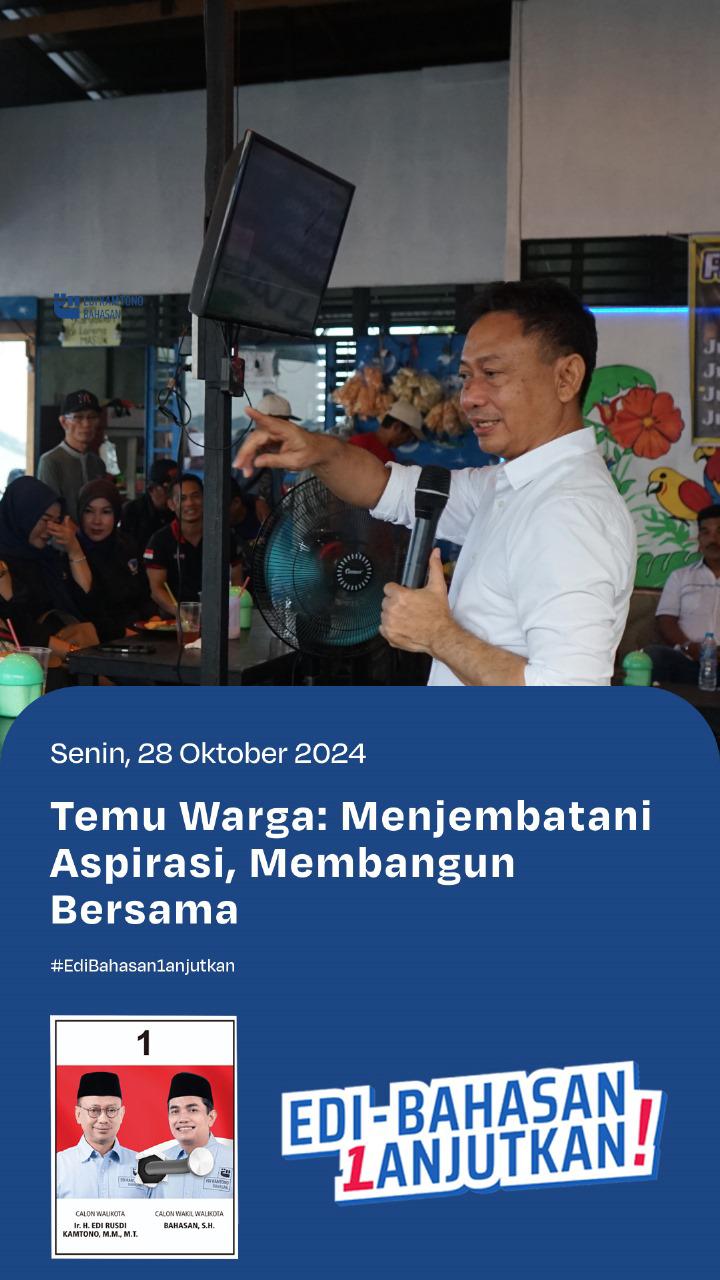 Kampanye Dialogis di Tepian Sungai Kapuas, Edi Kamtono Jemput Aspirasi dan Paparkan Program