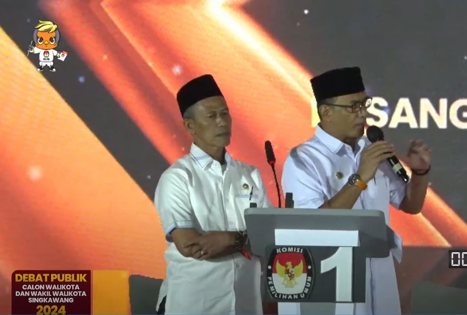 Paslon Abdul-Irwan Soroti Kesiapan Bandara Singkawang saat Debat Publik Pilkada 2024