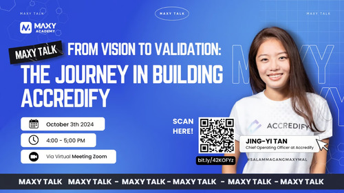 Dukung Mahasiswa Bertransformasi Dalam Teknologi Digital, MAXY Academy Gelar Webinar 'Maxy Talk' dengan Accred