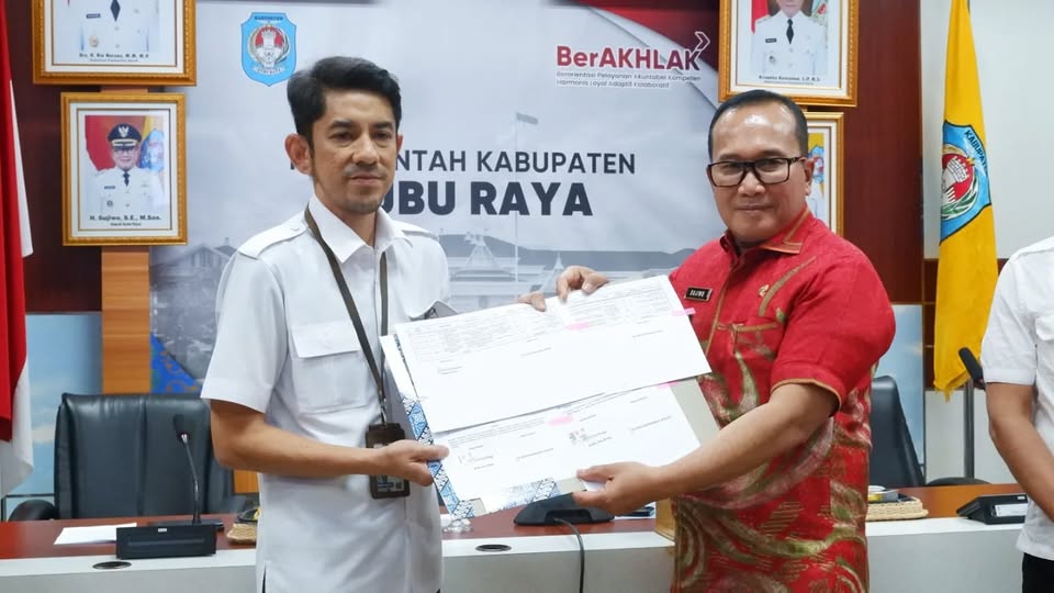 Dorong Peningkatan Air Bersih, Pemkab Kubu Raya Terima Hibah Aset Rp94 Miliar dari Kementerian PUPR