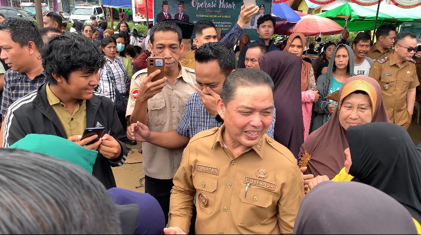 Operasi Pasar, Langkah Cepat Ria Norsan Ringankan Beban Masyarakat Menjelang Ramadan