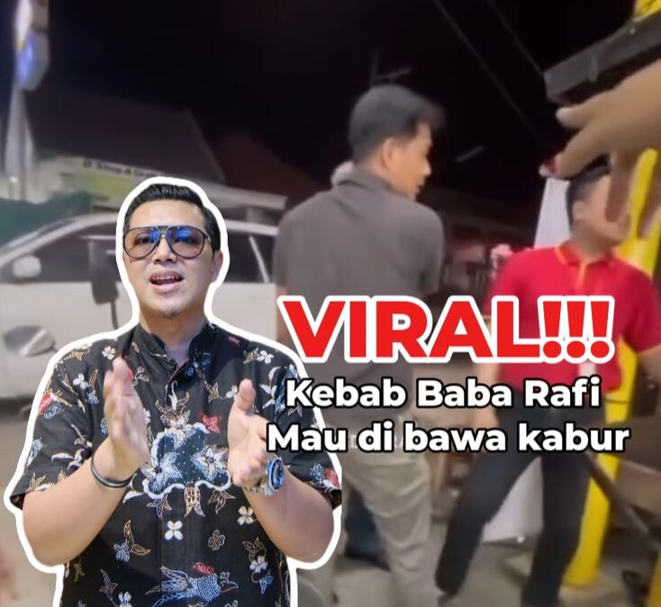 Viral! Insiden Pria Kabur Tanpa Membayar Kebab di Kediri Mendapat Perhatian Pemilik Kebab Turki Baba Rafi