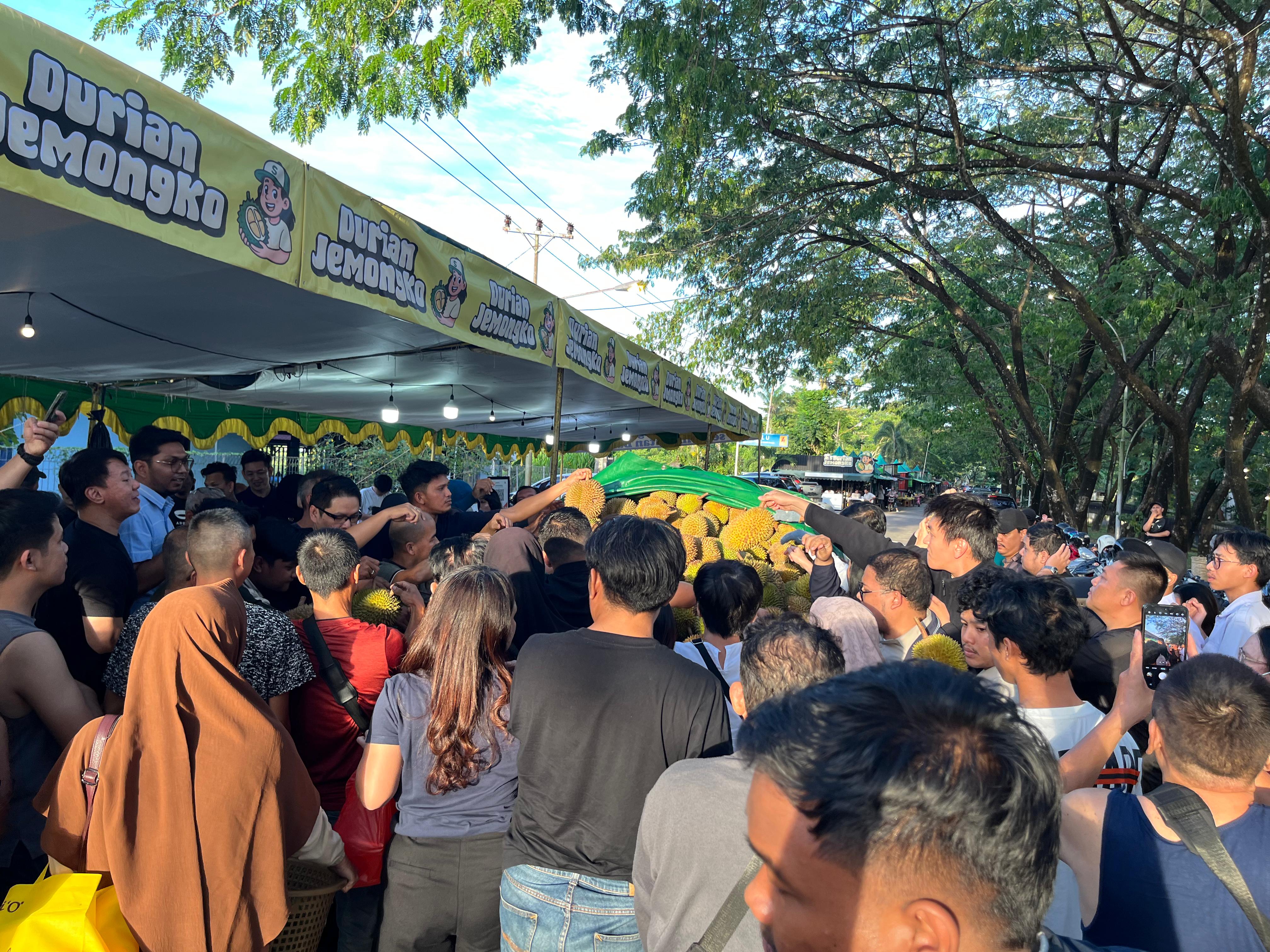 Durian Jemongko Mengamuk di Pontianak, 1.200 Buah Ludes dalam Hitungan Jam