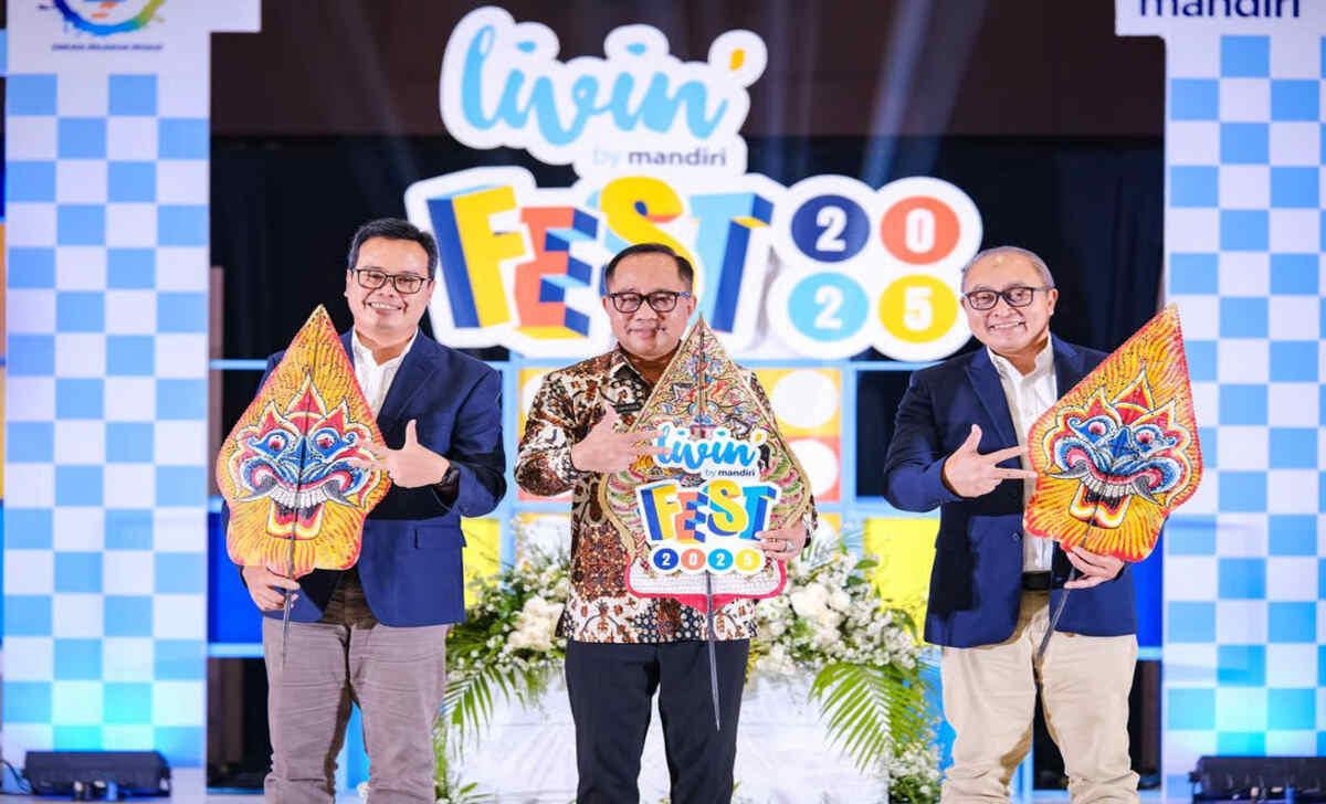 Bank Mandiri Buka Livin’ Fest 2025 di Dome Universitas Diponegoro Semarang, Sinergikan UMKM dan Ekonomi Kreati