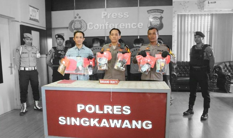 Satresnarkoba Polres Singkawang Amankan 14 Tersangka Kasus Narkoba Selama Dua Bulan