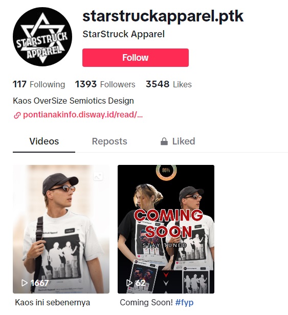 Starstruck Apparel Coming Soon di TikTok Shop! 