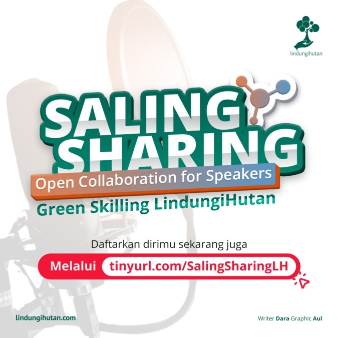 Pendaftaran Terbuka: Pembicara Webinar Green Skilling #SalingSharing
