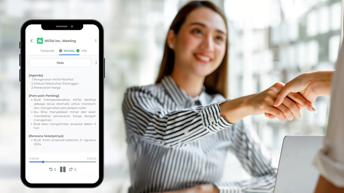 Aplikasi MiiTel RecPod jadi Terobosan Baru untuk Maksimalkan Kunjungan Sales Lapangan
