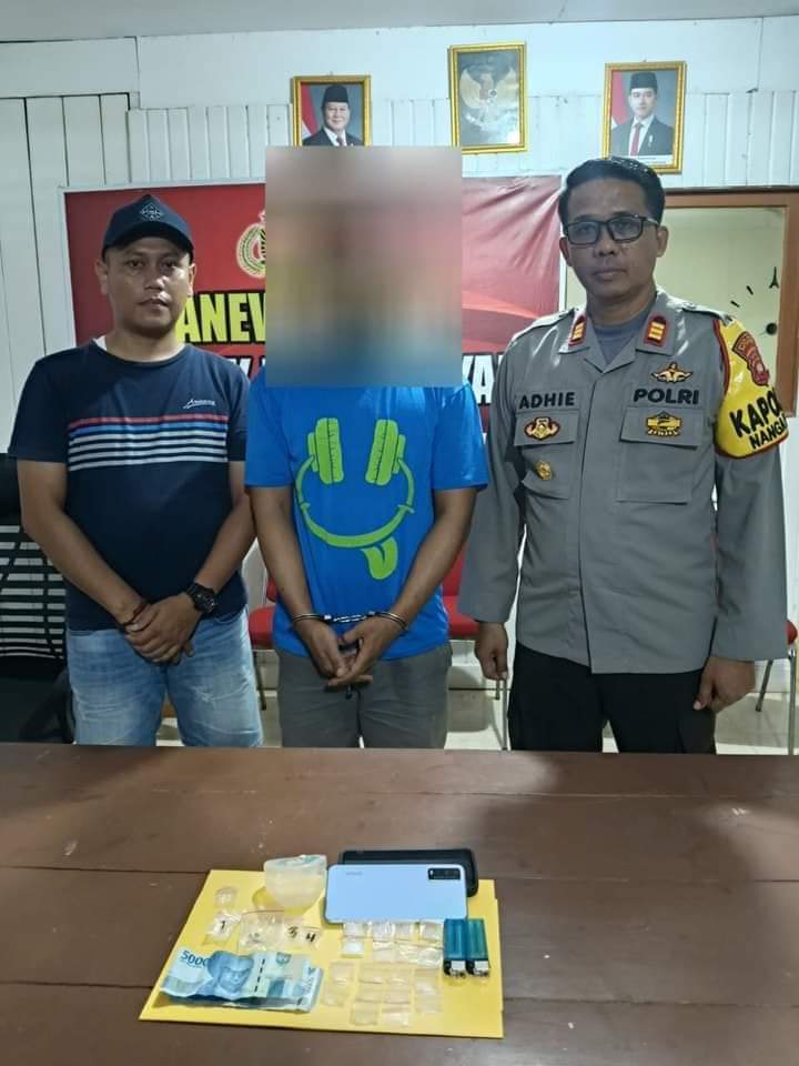 Polsek Nanga Tayap Amankan Warga Ketapang Akibat Simpan Sabu di Rumah