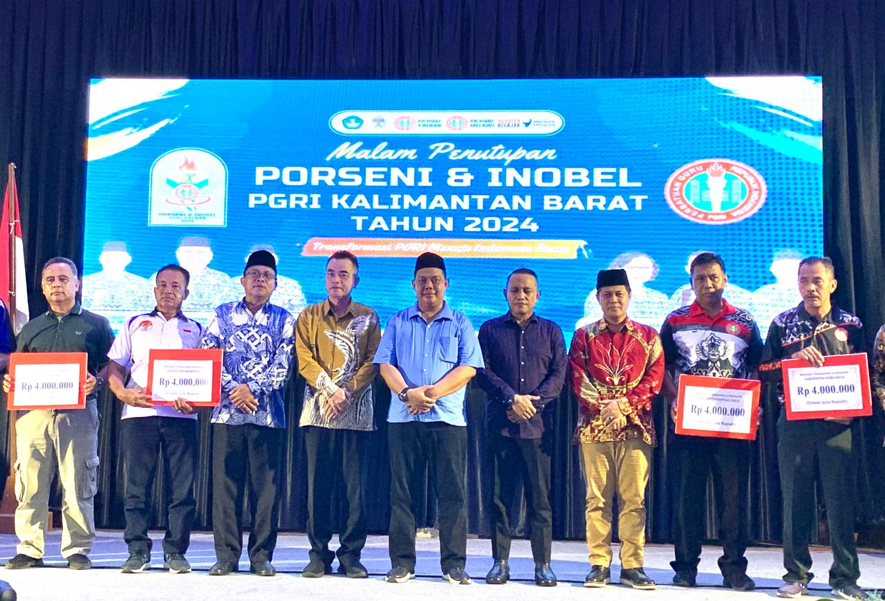 Porseni dan Inobel PGRI Provinsi Kalbar 2024 Melawi Resmi Ditutup, Ini Pemenangnya!