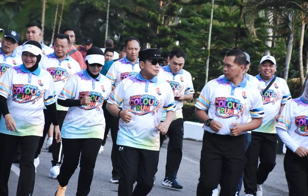 Bupati Kubu Raya Apresiasi Colour Run 2025 di Lanud Supadio