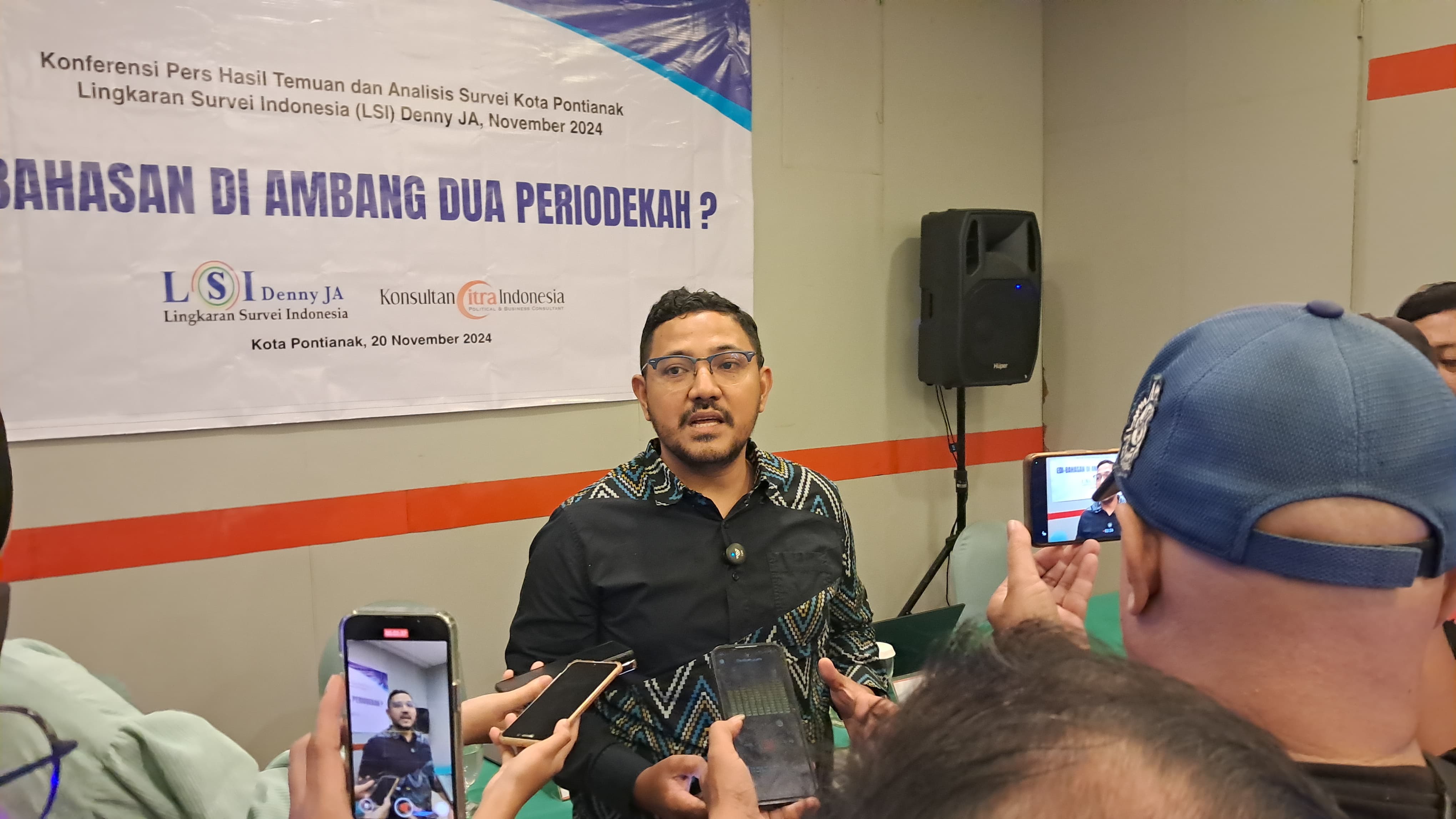 Survei LSI Denny JA: Edi-Bahasan Diambang Dua Periode