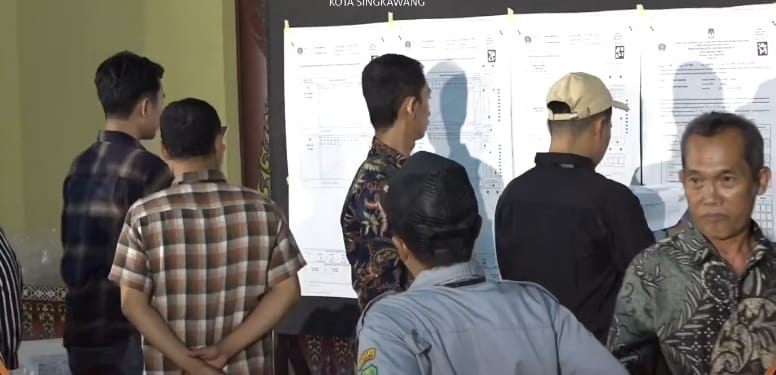 KPU Kota Singkawang Gelar Simulasi Pemungutan dan Penghitungan Suara Menjelang Pilkada 2024