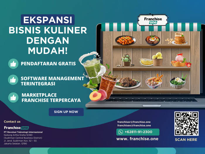 FranchiseOne dari Indonesia untuk Dunia. Memberdayakan Kuliner Lokal Menuju Pertumbuhan Nasional dan Global