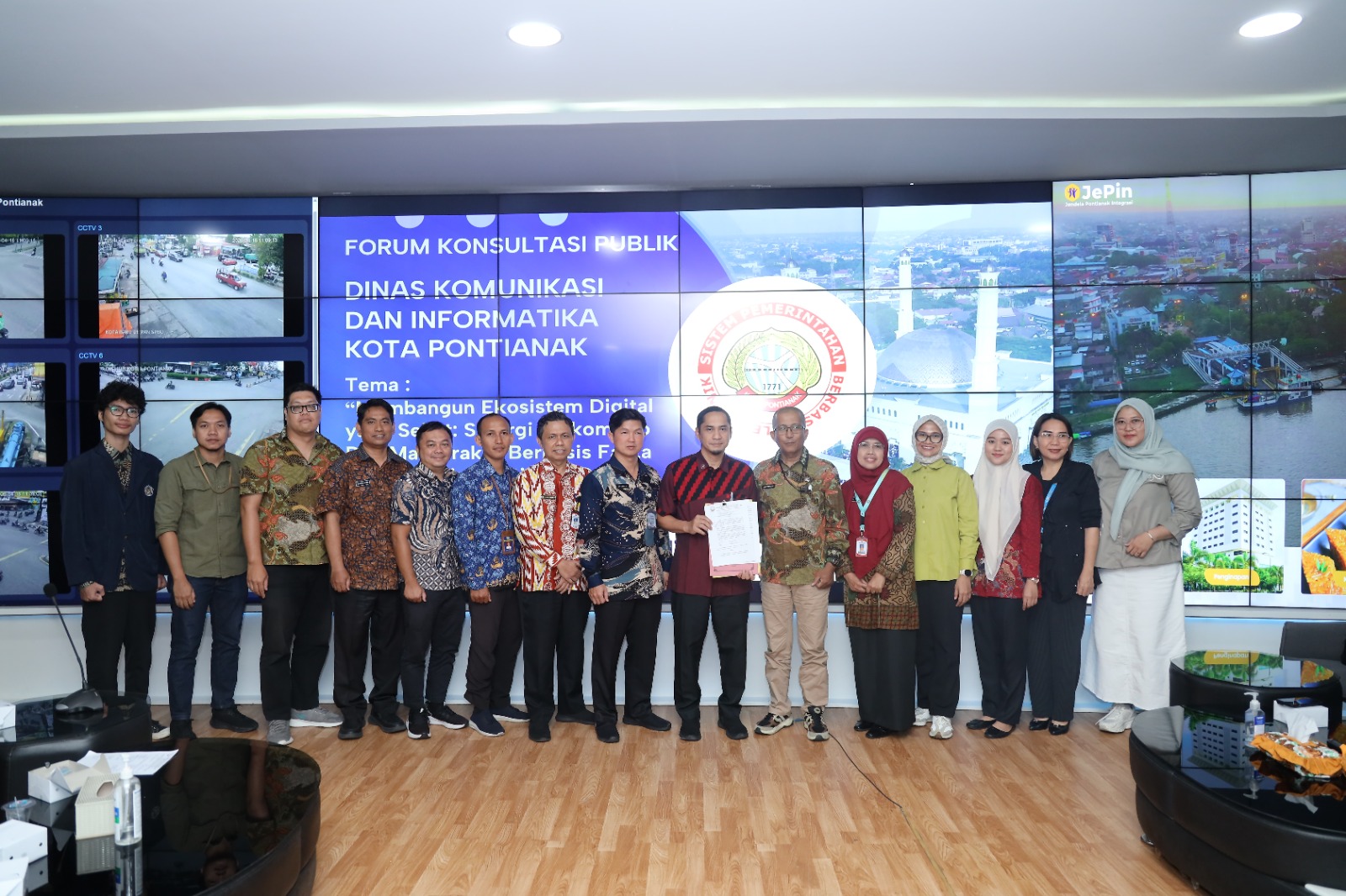 Diskominfo Pontianak Perkuat Ekosistem Digital Inklusif Berbasis Data