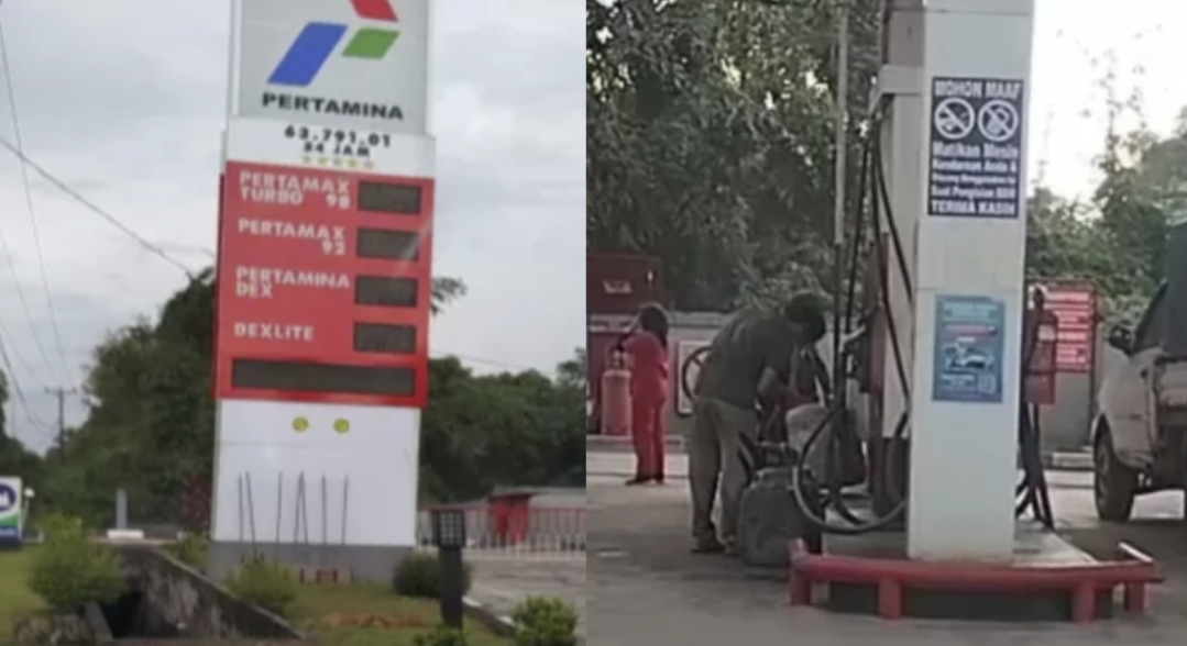 Dugaan Praktik Nakal SPBU di Singkawang Timur, Solar dan Pertalite Subsidi Diisi ke Jeriken Secara Terangan