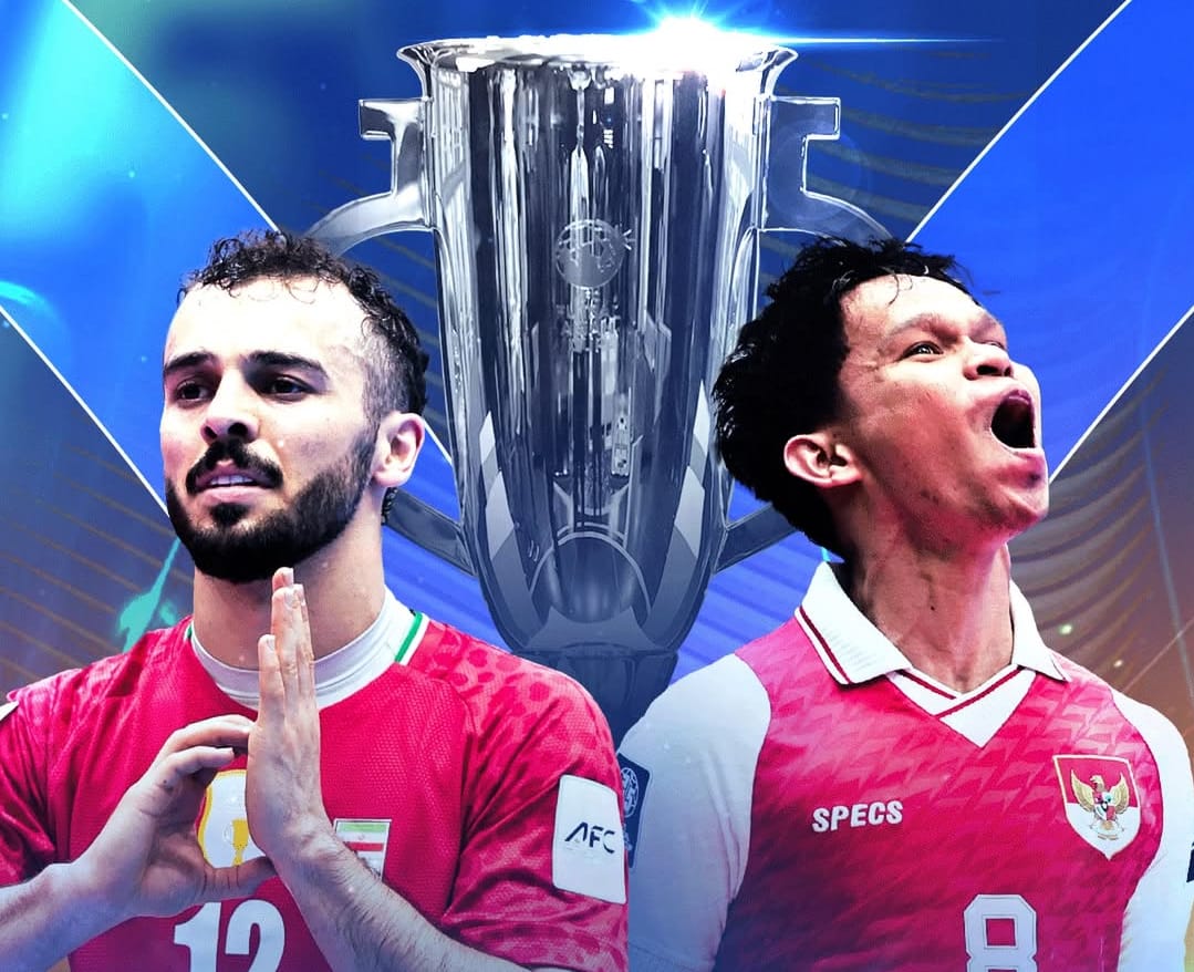 Link Live Streaming Indonesia vs Iran Final AFC Futsal Asian Cup 2026, Kick-off 19.00 WIB