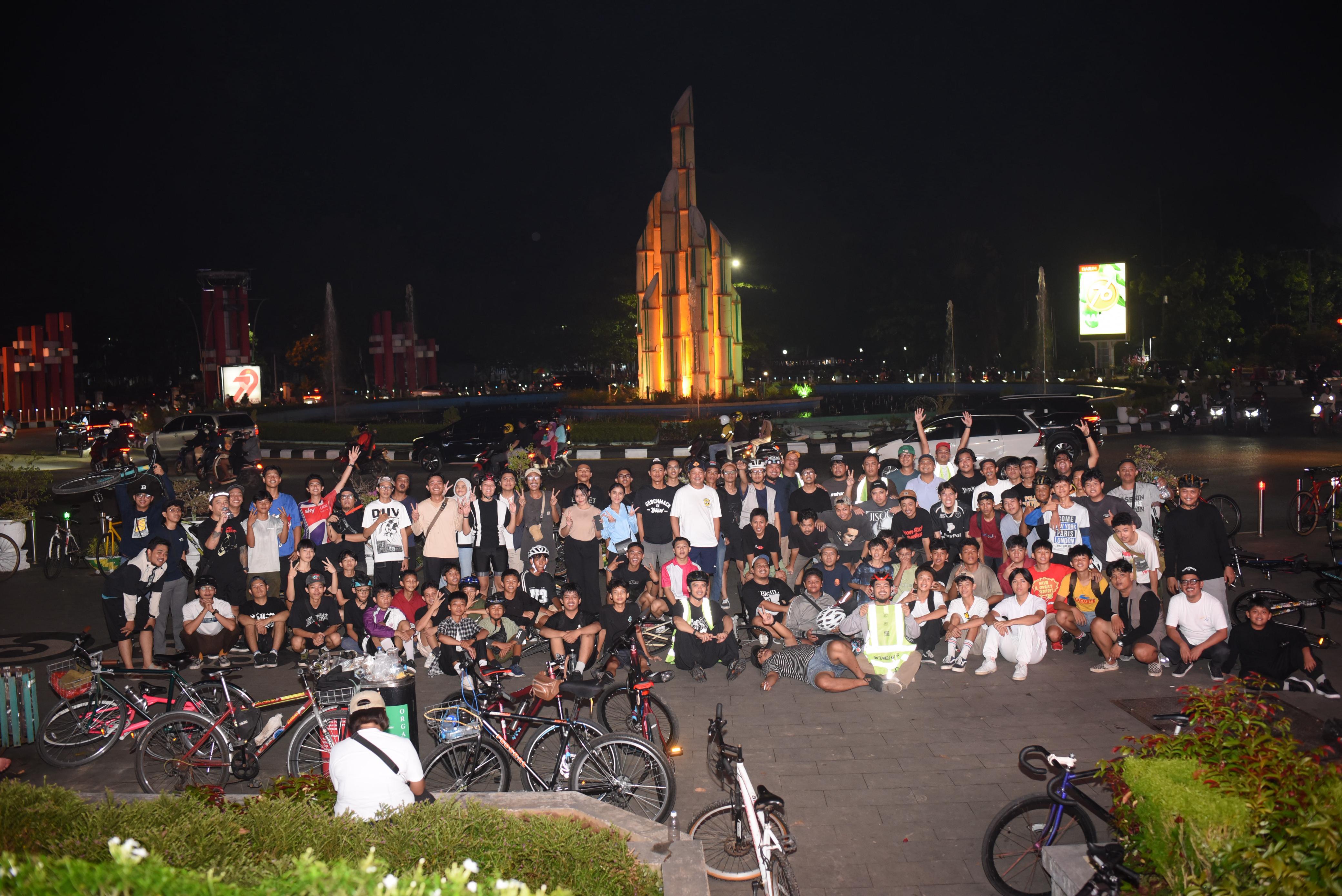 Kampanyekan Hak Pesepeda, Critical Mass Pontianak Gaet Ratusan Partisipan