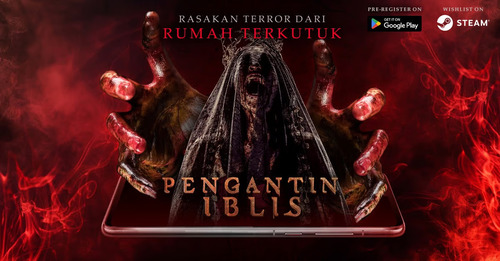 Siap Uji Nyali? Mainkan Pengantin Iblis Karya Anak Bangsa Gratis di Google PlayStore dan Steam!