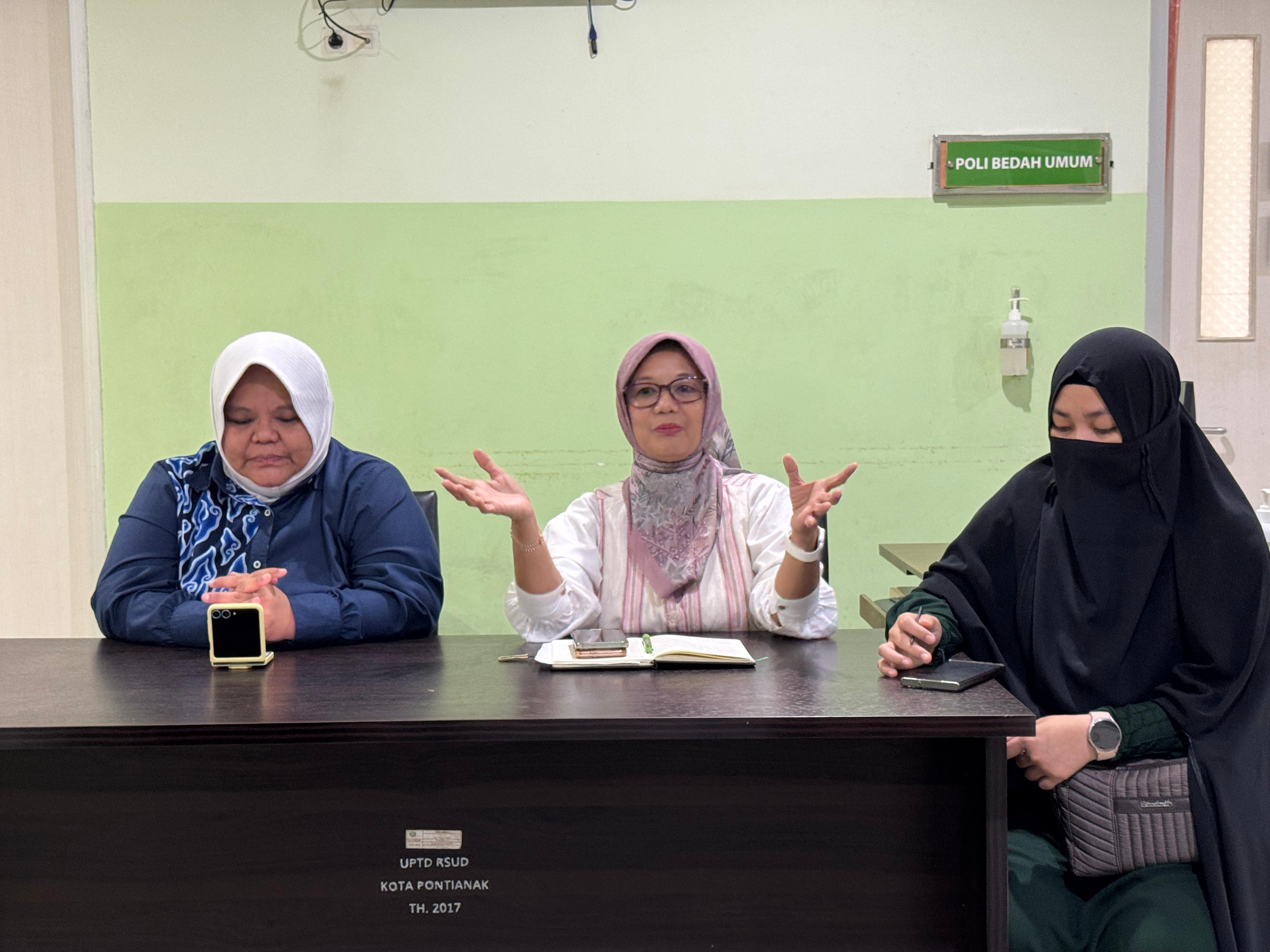 Inspektorat Pontianak Monev RSUD SSMA Tindaklanjuti Keluhan Pelayanan Publik