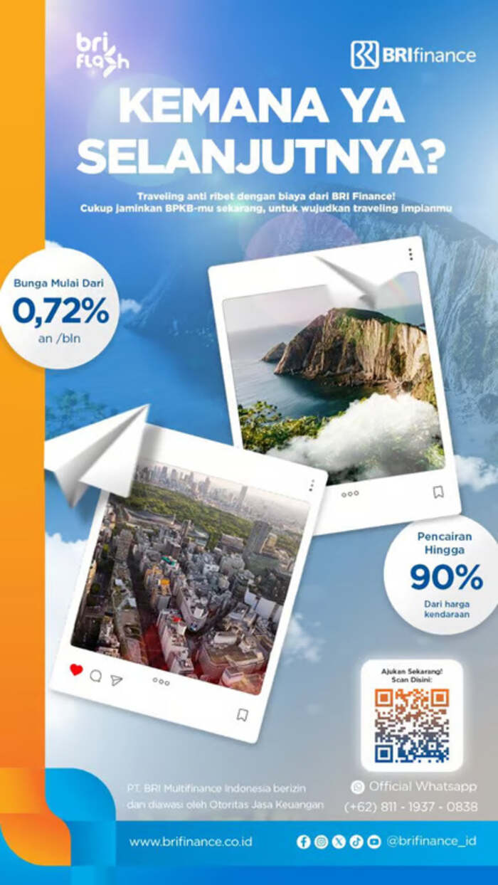 Wujudkan Traveling Anti Ribet Bersama BRI Finance