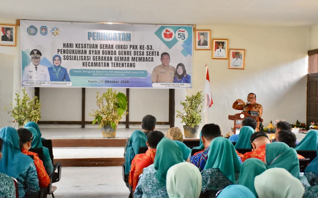 Bupati Kubu Raya Tegaskan Komitmen Perkuat PKK dan Pembangunan di Kecamatan Terentang