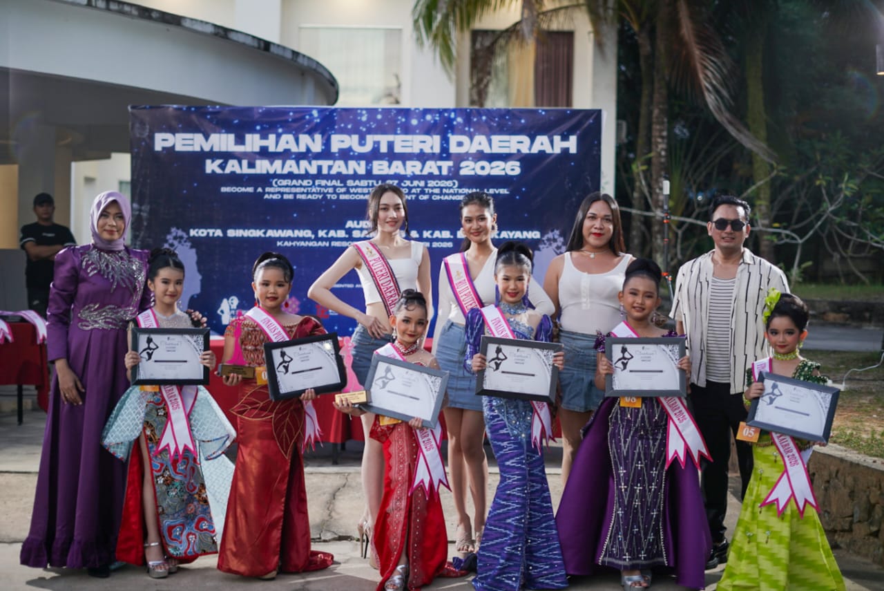 Puteri Daerah Kalimantan Barat 2026 Resmi Digelar, Audisi Dimulai dari Singkawang dan Sambas