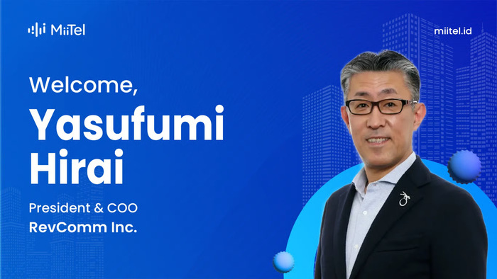 RevComm Tunjuk Mantan VP Rakuten, Yasufumi Hirai, sebagai President & COO