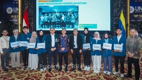 BSI Maslahat Hadirkan Sarasehan BSI Scholarship dengan Rektor UNAIR Untuk Perkuat Pembangunan Talenta SDM