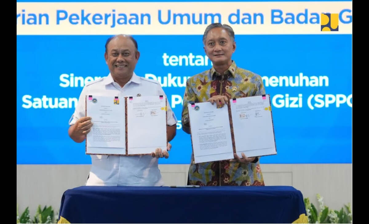 Sinergi Kementerian PU dan Badan Gizi Nasional Pacu Pembangunan Ribuan Dapur Gizi untuk Program MBG (Makan Ber