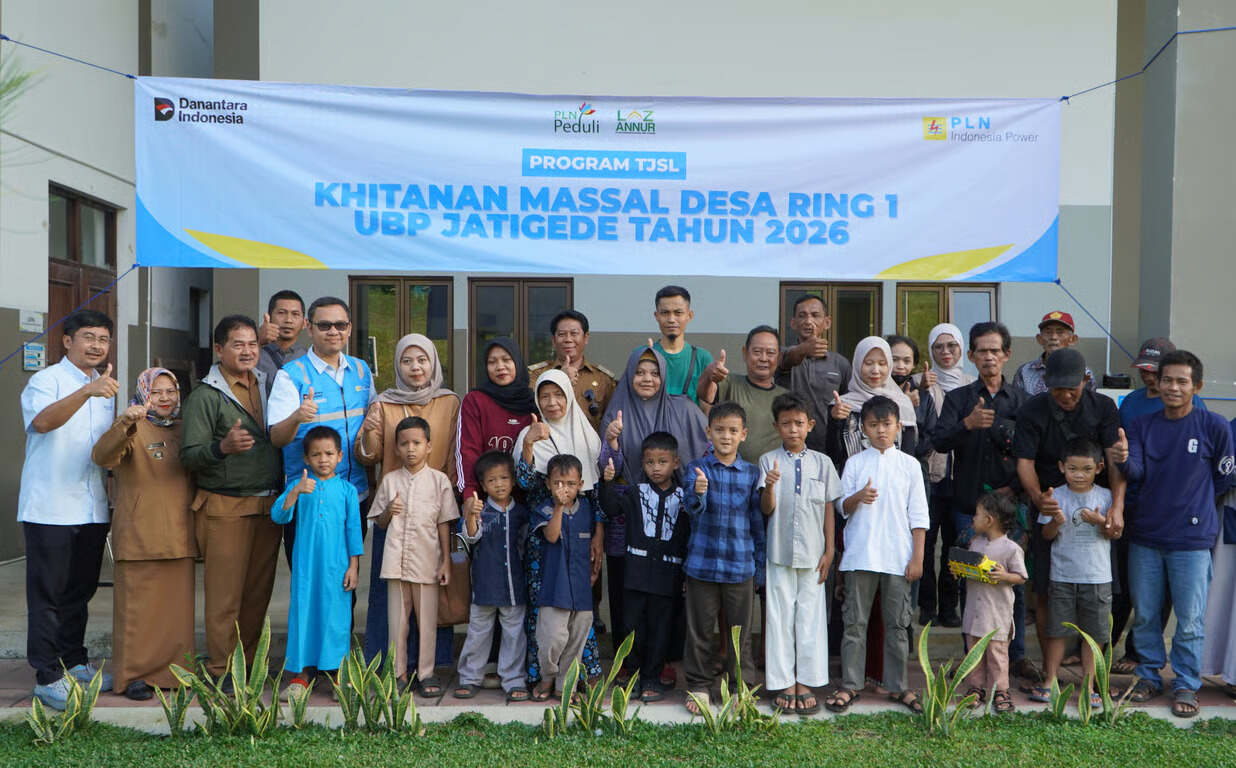 Program TJSL Khitan Massal Desa Ring 1 PLN Indonesia Power UBP Jatigede Tahun 2026