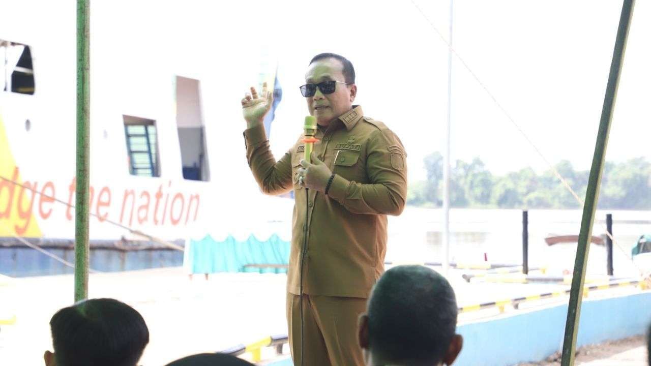 Feri Sungai Bulan-Kampung Baru Beroperasi, Bupati Sujiwo: Kubu Raya Semakin Terkoneksi, Ekonomi Tumbuh