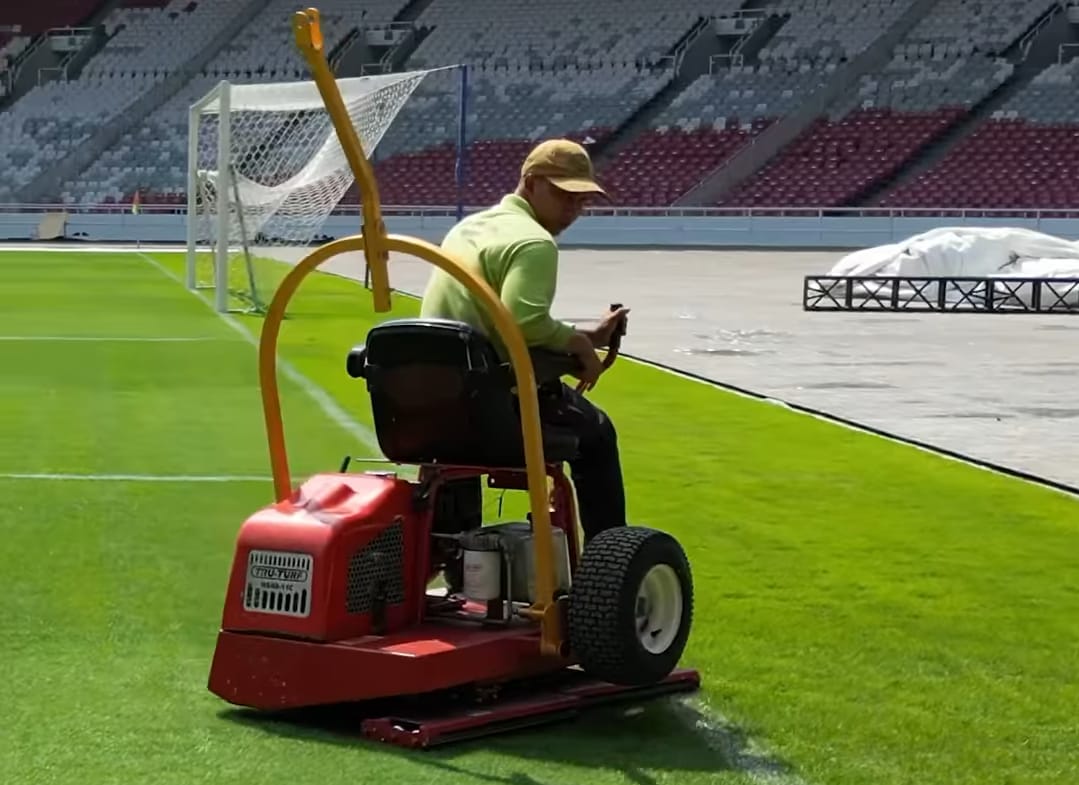 Menjelang Indonesia vs Australia di Kualifikasi Piala Dunia 2026, Begini Kondisi Rumput GBK