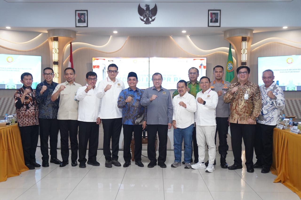 Komisi IX DPR RI Bahas PMI Nonprosedural di Pontianak, Pengawasan Kalbar Diperkuat