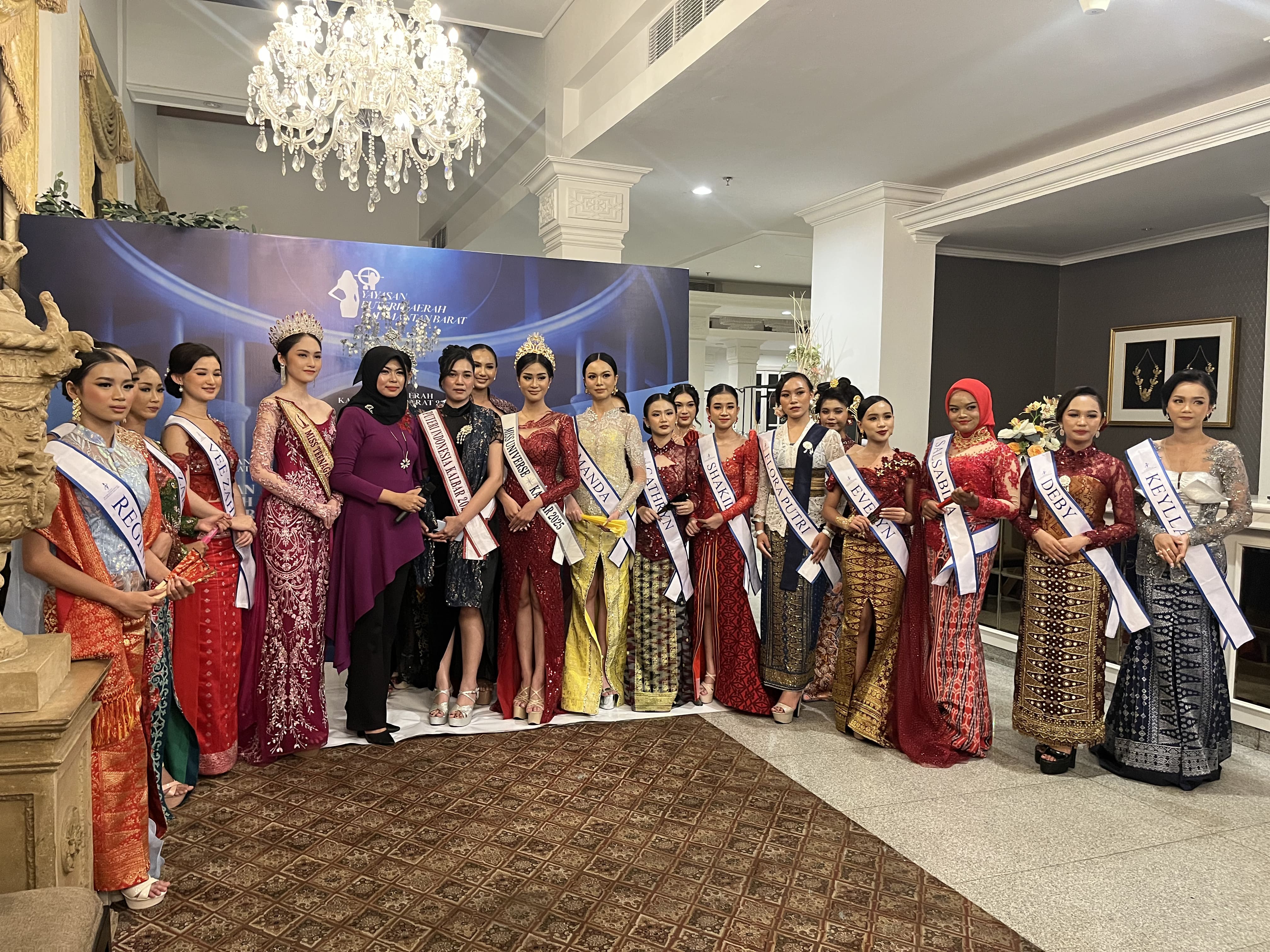Press Conference Puteri Daerah Kalimantan Barat 2026 Digelar, Finalis Jalani Karantina di Grand Mahkota Hotel 