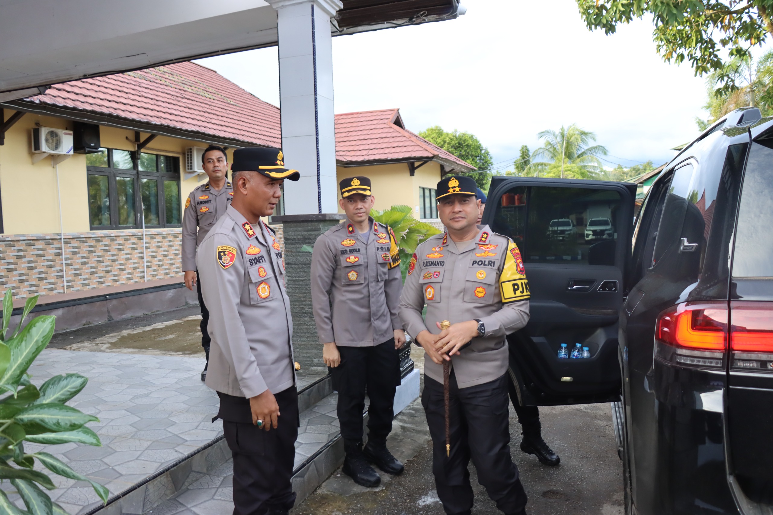 Kunker Kapolda Kalbar ke Polres Melawi: Arahan Peningkatan Kinerja dan Program Ketahanan Pangan