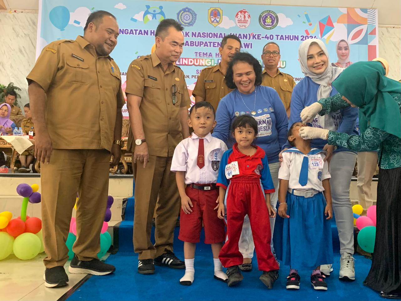 Pemkab Melawi Gelar Pencanangan PIN Polio 2024, Ahmad Darmawan: Lindungi Anak dari Penyakit