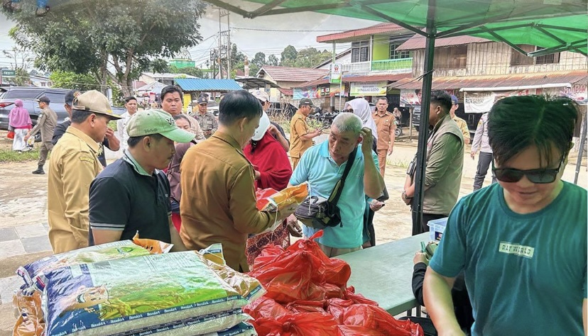 Operasi Pasar di Sanggau Ledo, Pemkab Bengkayang Tekan Inflasi dengan Harga Terjangkau