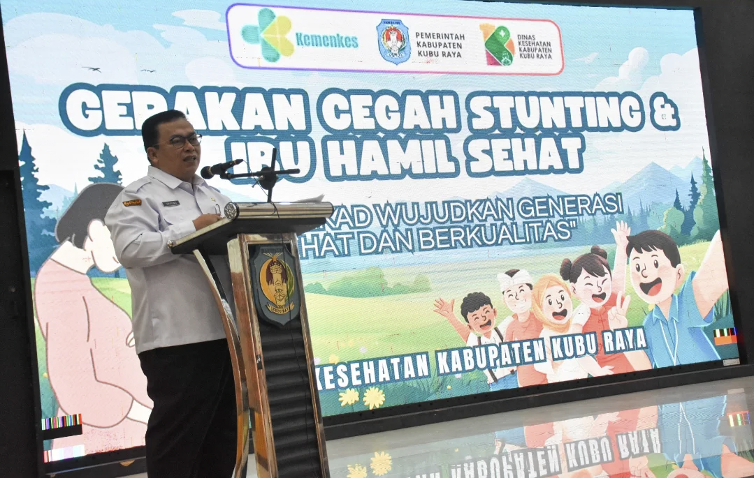 Pemkab Kubu Raya Gelar Gerakan Cegah Stunting dan Ibu Hamil Sehat