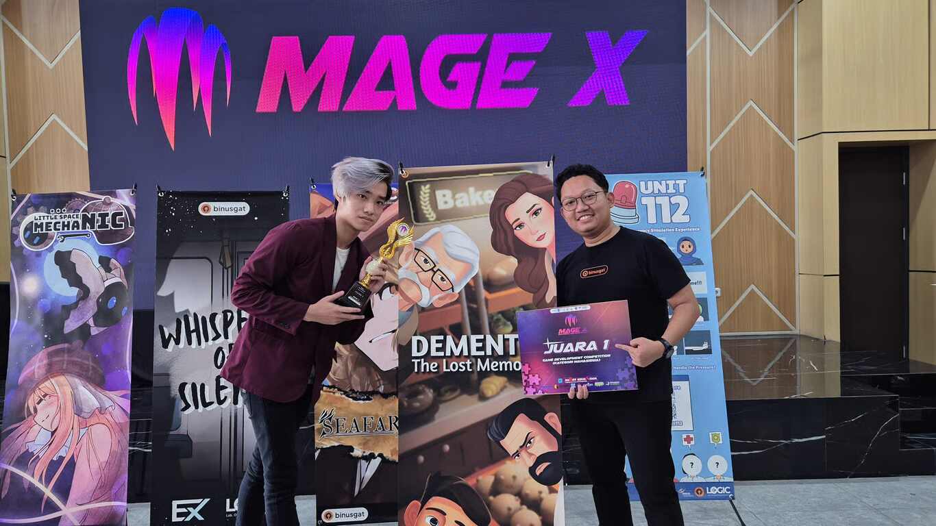 Arvin Sadeli Buktikan Talenta BINUS di Industri Game Dunia