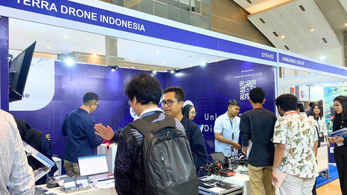 Terra Drone Indonesia Perkuat Kehadiran di Industri Maritim dan Offshore dengan Berpartisipasi di INAMARINE