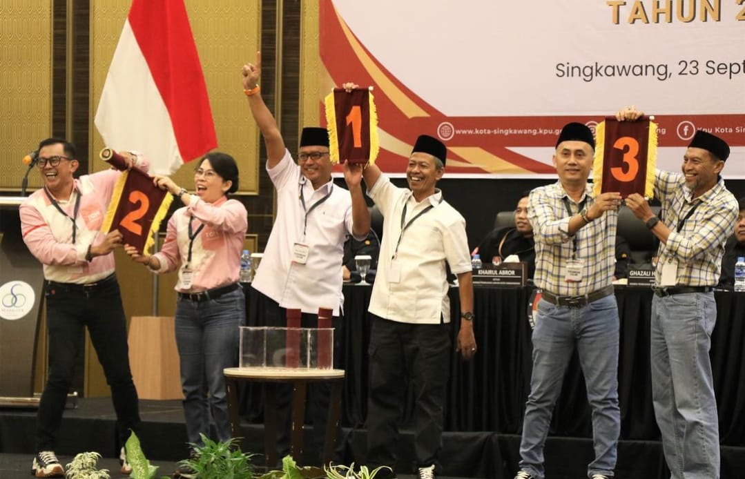 Masuk 100%, Berikut Hasil Quick Count Pilwako Singkawang 2024