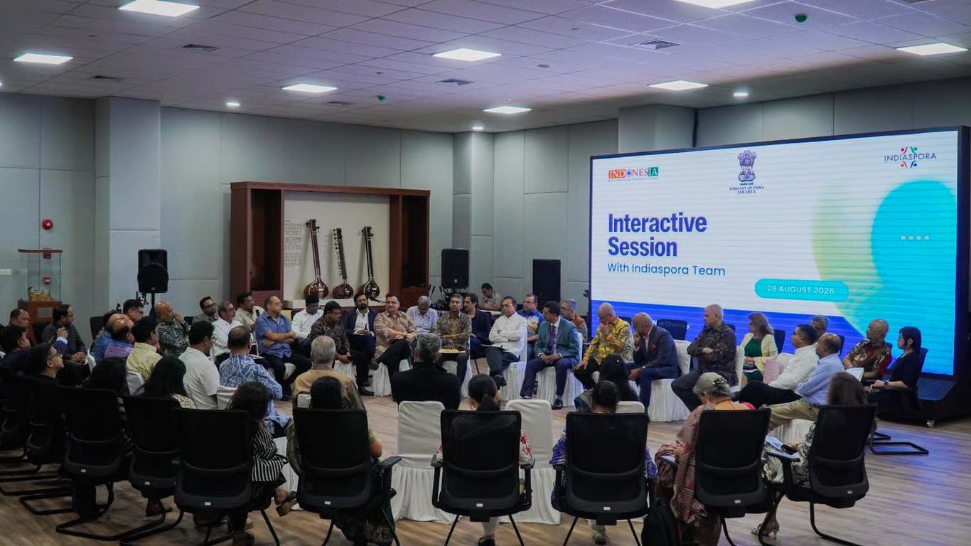 Kedubes India Gelar Sesi Interaktif Bersama Indiaspora di Indonesia